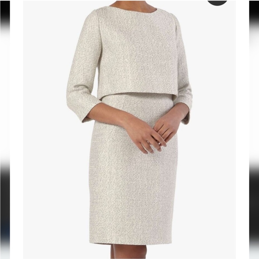 NWOT THE FOLD Northcorte Dress in Light Tweed